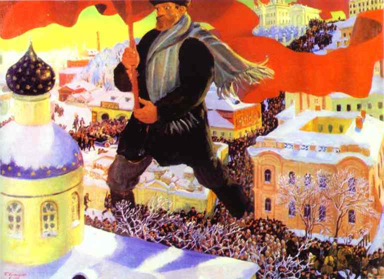 Boris Kustodiev Bolshevik